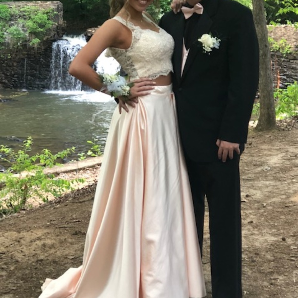 Lace Bodice Prom dress